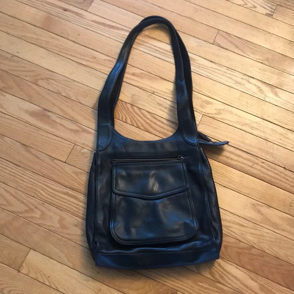 fossil purse black nice condition